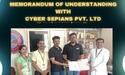 MOU with Cyber Sepians Pvt Ltd